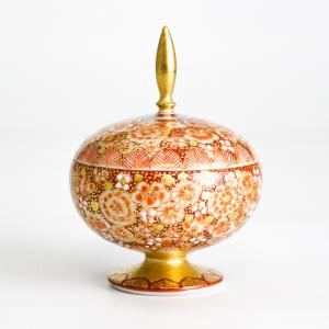 九谷焼 酒盃 線描色絵金彩兎/北村和義 酒器 ワインカップ 人気 九谷焼 酒盃 線描色絵金彩兎/北村和義 酒器 ワインカップ 人気
