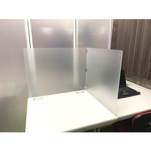 仕切り デスク L型丁番タイプ アクリル板 サ...の詳細画像3