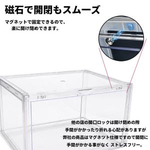 【6個セット】横型 シューズボックス 透明 シ...の詳細画像5