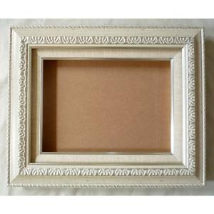 油絵額縁／油彩額縁 〔F4 ゴールドアクリル〕 黄袋 吊金具付き 高級感