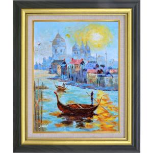 大正浪漫 夢二シリーズ6・竹久夢二の「帯」額縁付(日本製) : ティー