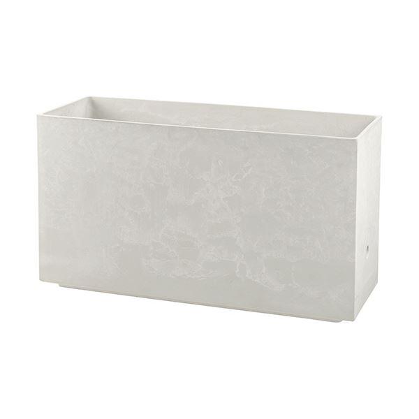 リッチェル ラヴィーレ プランターWSレクタングル80型 ホワイト 1個