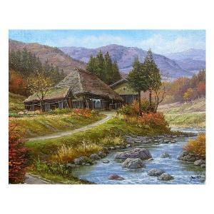 遠藤勝 『 バラ 』 油彩 油絵 真作 オリジナル 絵画 中古 : kousei