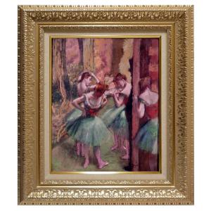 F6号 エドガー・ドガ ドビニ嬢 キャンバスアート F6号 エドガー・ドガ ドビニ嬢 キャンバスアート