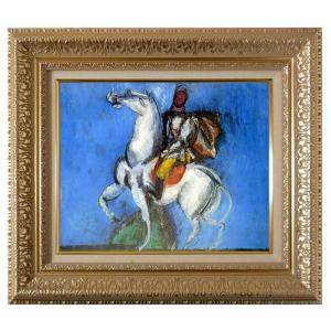 絵画 額装絵画 ラウル・デュフィ 「桟橋」 世界の名画シリーズ サイズ