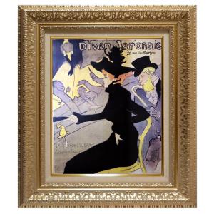トゥルーズ＝ロートレック 油彩画「ムーラン・ルージュの踊り」 アンリ ド トゥールーズ ロートレック Henri de Toulouse