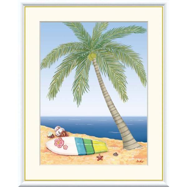 高精細デジタル額装版画 現代アート Mikoto 大きな木の風景 鈴木みこと (すずき みこと) 「...