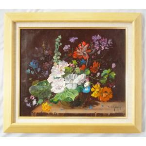 絵画 額装絵画 パブロ・ピカソ 「花瓶の花」 世界の名画シリーズ