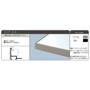 デッサン用額縁　アルミフレーム　大衣サイズ-トップ３.１-