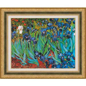 絵画 額装絵画 ピエール・オーギュスト・ルノワール 「花持つ 絵画 額装絵画 ピエール・オーギュスト・ルノワール 「花持つ