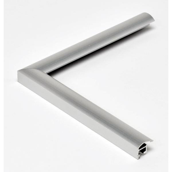 正方形の額縁 アルミフレーム YFM シルバー サイズ150画