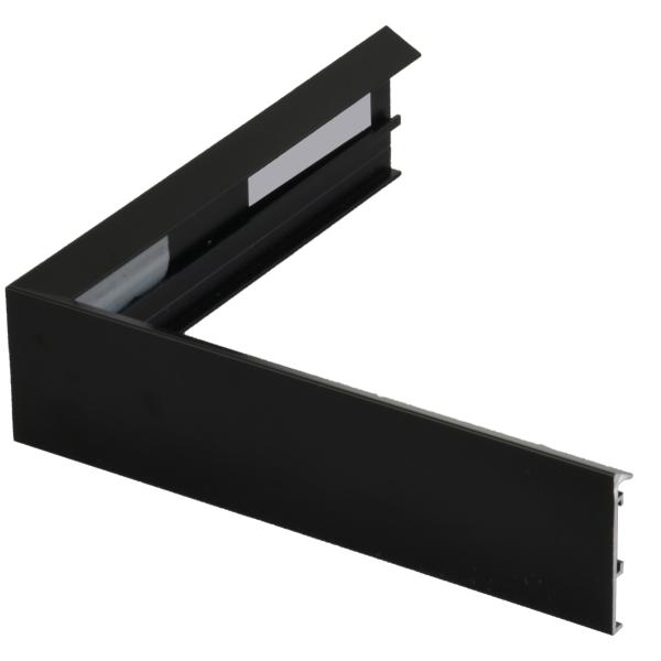 油絵用 アルミ額縁 仮縁 6550（スタンダード） M30号 ブラック