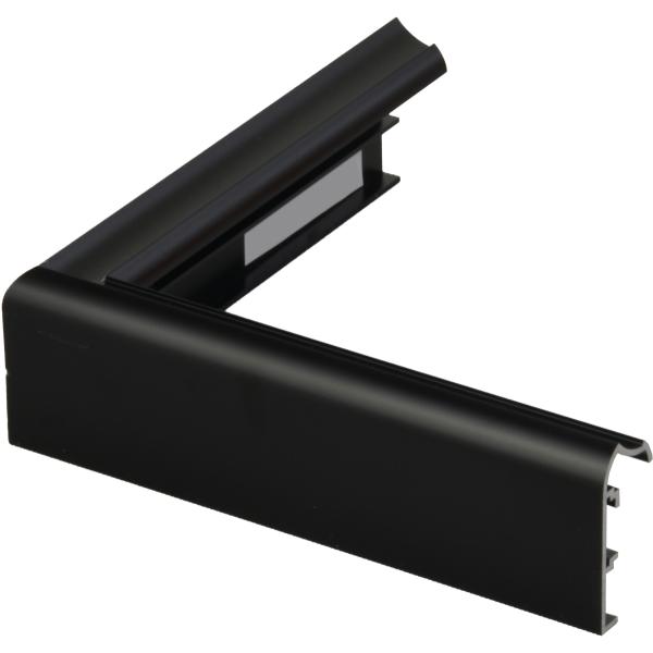 額縁　油絵/油彩額縁 アルミフレーム 仮縁 6551（DX） M30号 ブラック