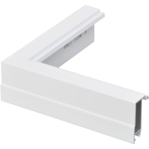 額縁　油絵/油彩額縁 アルミフレーム 仮縁 6562（プット２６角） M30号 ホワイト