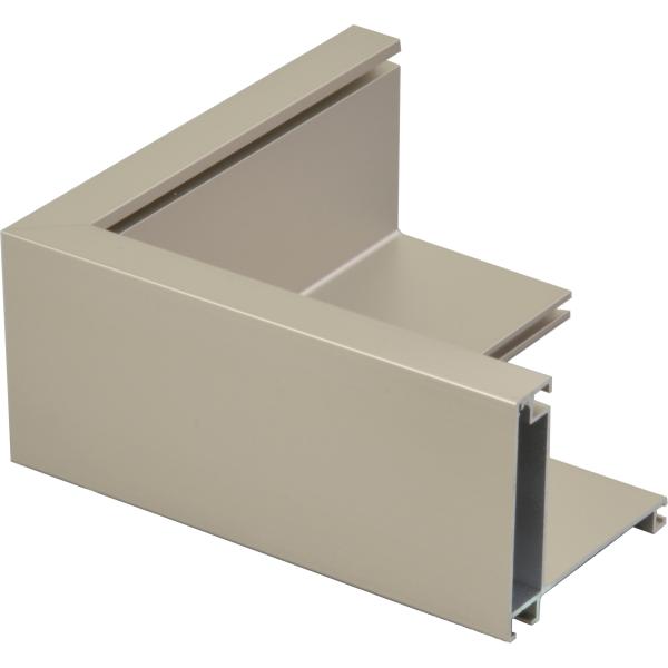 額縁　油絵/油彩額縁 アルミフレーム 仮縁 6568（フロート５０） M30号 チタン ( シルバー...