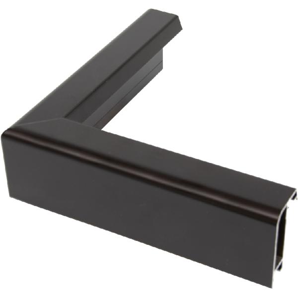 油絵用 アルミ額縁 仮縁 6572（プット２８） M30号 黒茶 (ダークブラウン)