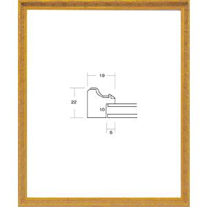 デッサン用額縁 軽量フレーム UVカットアクリル仕様 8232 太子 ゴールド 金｜touo
