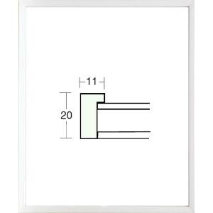 デッサン用額縁 木製フレーム 5382 太子サイズ ホワイト 白｜touo