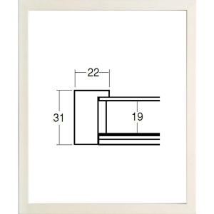 デッサン用額縁 5660 三三サイズ ホワイト｜touo