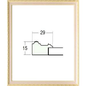 デッサン用額縁 木製フレーム 5663 小全紙サイズ ピンク｜touo