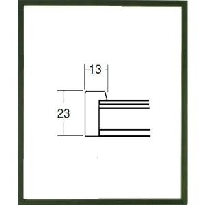 デッサン用額縁 木製フレーム 5767 大全紙サイズ グリーン｜touo