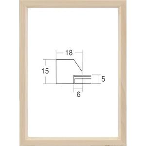 OA額縁 ポスターパネル 木製フレーム UVカットPET付 5864