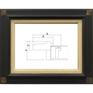 油絵用額縁 7722bl