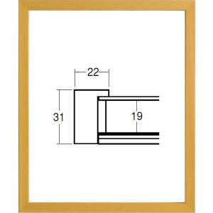 デッサン用額縁 木製フレーム 5660 小全紙サイズ 木地｜touo
