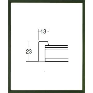 正方形の額縁 木製フレーム 5767 200角 （ 20角 ）サイズ グリーン｜touo