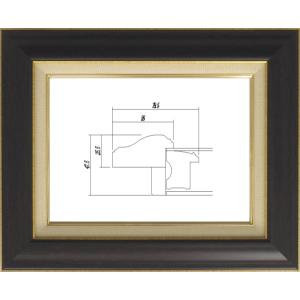 油絵用額縁 8120br