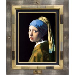 フェルメール 真珠の耳飾りの少女 / 青いターバンの少女 複製画 巧藝画