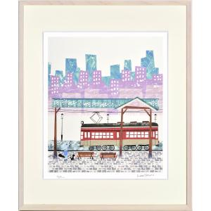 シルクスクリーン版画 吉岡浩太郎 30角 300X300mm シートのみ 「彩の