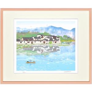 青木乃里子 椿花 花 絵画 椿 静物画 和風 ジークレー 版画 インテリア