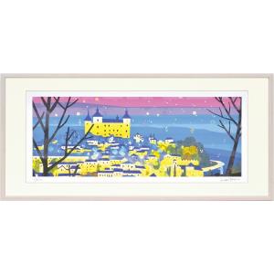 シルクスクリーン版画 吉岡浩太郎 30角 300X300mm シートのみ 「彩の