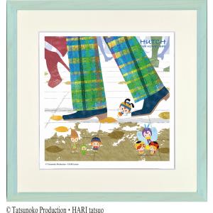 猫 のダヤン 「 理想の図書館 」 縦39×横44cm 絵本作家 池田あきこ