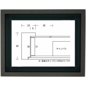 角箱 黒 サイズP12号