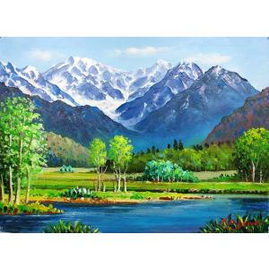 シルクスクリーン版画 吉岡浩太郎 30角 300X300mm シートのみ 「彩の