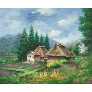 ヨーロッパ絵画 肉筆油絵 (額縁付きで納品対応可) サイズF6号 ヨーロッパ絵画 肉筆油絵 (額縁付きで納品対応可) サイズF6号