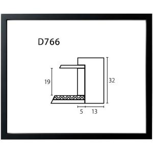 デッサン用額縁 木製フレーム D766 アクリル付 八ッ切｜touo