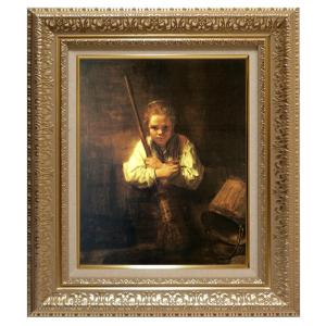 絵画 額装絵画 マリー・ローランサン 「母と子」 世界の名画シリーズ