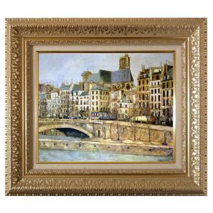 絵画 額装絵画 ピエール・オーギュスト・ルノワール 「花持つ少女