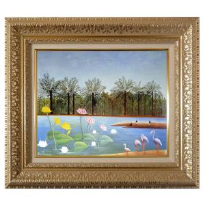 絵画 額装絵画 ラウル・デュフィ 「エッフェル塔」 世界の名画シリーズ