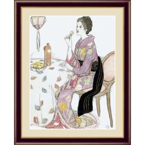 高精細デジタル版画額装絵画