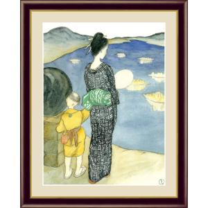 高精細デジタル版画額装絵画