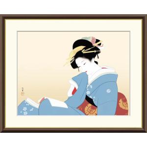 高精細デジタル版画額装絵画