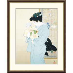 高精細デジタル版画額装絵画