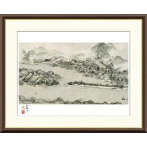 高精細デジタル版画額装絵画