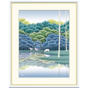 高精細デジタル版画額装絵画