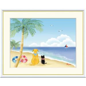 高精細デジタル版画額装絵画