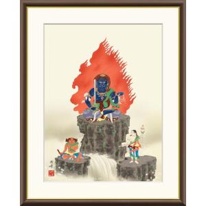 高精細デジタル版画額装絵画